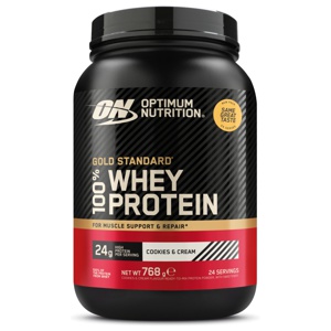 100% Whey Gold Standard Cookie & Cream 2 kg produktbillede