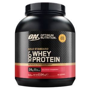 100% Whey Gold Standard Jordbær 2 kg produktbillede