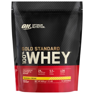 Optimum Nutrition Gold Standard 100% Whey - Banana Cream produktbillede