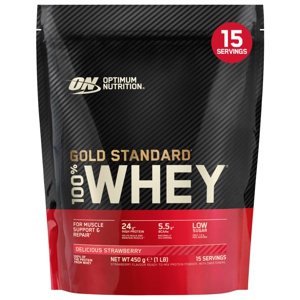 Optimum Nutrition Gold Standard 100% Whey Delicious Strawberry produktbillede