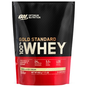 Optimum Nutrition Gold Standard 100% Whey Vanilla Ice Cream produktbillede