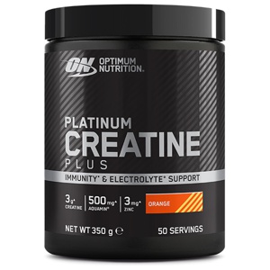 Optimum Nutrition Platinum Creatine Plus, 350 g, Orange produkt bild
