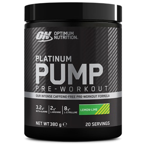Optimum Nutrition Platinum PWO Pump, 380 g, Lemon Lime produkt bild