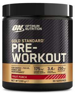 Optimum Nutrition Gold Standard Pre-Workout, Fruit punch, 330 g produkt bild