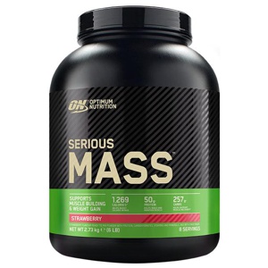 Optimum Nutrition Serious Mass - Strawberry / 2.73kg product image