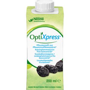 OptiXpress Katrinplommonjuice 200 ml produkt bild