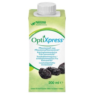 OptiXpress Pflaumensaft Produktbild