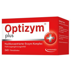 Optizym hochkonzentrierter Enzym-Komplex Filmtabletten, 240 St Filmtabletten Produktbild