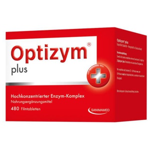 Optizym hochkonzentrierter Enzym-Komplex Filmtabletten, 480 St Filmtabletten Produktbild