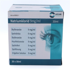 Optraliv øjenskyl 20 x 30 ml produktbillede