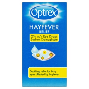 Optrex Hayfever Relief Eye Drops 10ml product image