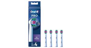 Oral-B 3D White Borsthuvuden 4 st produkt bild