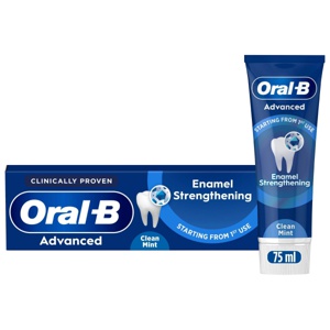 Oral-B Advanced Enamel Strengthening Clean Mint tandkräm 75 ml produkt bild