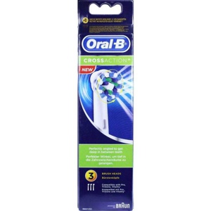 Oral B Cross Action Aufsteckbürste 3er, 3 St Zahnbürste Produktbild