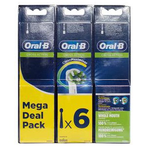 Oral-B Cross Action Børstehoved - 6 stk. produktbillede