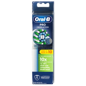 Oral-B Cross Action Børstehoveder - 10 stk. produktbillede