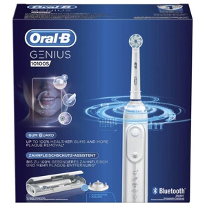 Oral B Genius 10100S white elektrisch Zahnbürste, 1 St Zahnbürste Produktbild