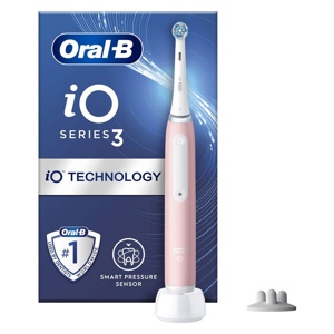 Oral B iO 3S Electric Toothbrush Designed By Braun Pink produktbilde
