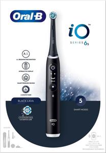 Oral-B iO6S Black Lava, 1 st produkt bild