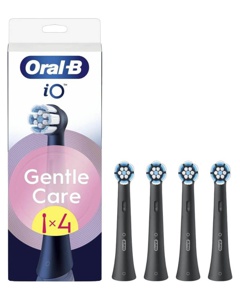Oral B Io Gentle Care Black Tandbørstehoveder 4 St produktbillede