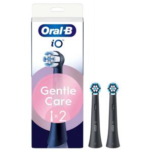 Oral-B iO Gentle Care Tandborsthuvuden Svart 2-pack produkt bild