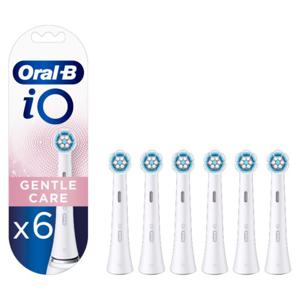 Oral-B iO Gentle Care Tandborsthuvuden Vit 6 st produkt bild