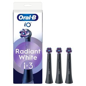Oral-B iO Radiant White Tandborsthuvuden Svart 3 st produkt bild