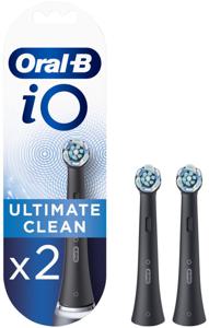 Oral-B iO Ultimate Clean Black Borsthuvud 2-pack produkt bild