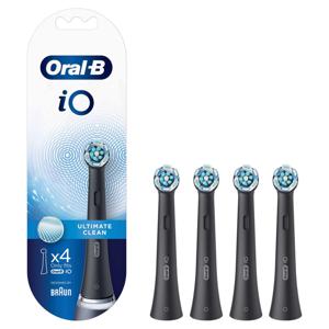 Oral-B iO Ultimate Clean Black 4 pcs produkt bild