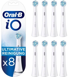 Oral-B iO Ultimate Clean - Hvid - 8-pack produktbillede