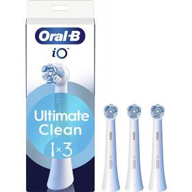 Oral-B iO Ultimate Clean Tandborsthuvuden Vit 3 st produkt bild