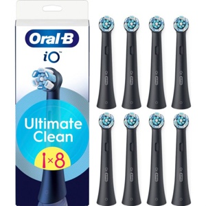 Oral B iO Ultimate Clean Toothbrush Heads Black produktbilde