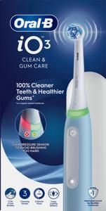 Oral-B iO3 eltandborste Blå, 1 tandborsthuvud, resefodral produkt bild