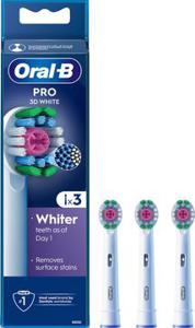 Oral-B PRO 3D White Tandborsthuvuden till eltandborste 3 st produkt bild