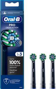 Oral-B PRO Cross Action Black Tandborsthuvuden till eltandborste 3 st produkt bild