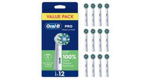 Oral-B Pro Cross Action Borsthuvuden 12 st produkt bild