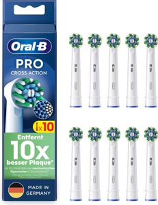 Oral-B Pro CrossAction - Hvid - 10-pack produktbillede