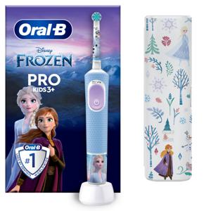 Oral-B Pro Kids Frozen eltandborste 3+ år med resefodral produkt bild