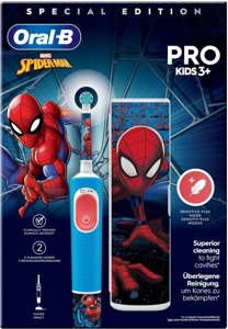 Oral B Pro Kids Spider-Man Electric Toothbrush Designed By Braun produktbilde