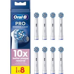 Oral-B Pro Sensitive Clean tandborsthuvuden, 8 st produkt bild