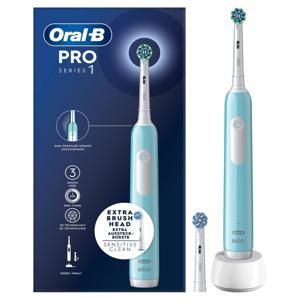 Oral-B Pro S1 Blå Eltandborste 2 Tandborsthuvuden Designed by Braun produkt bild