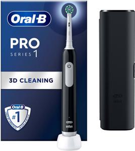 Oral-B Pro1 Black + TC, 1 st produkt bild
