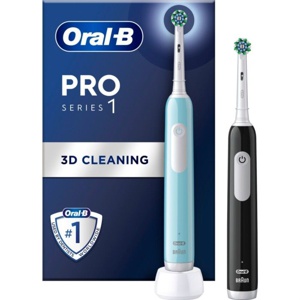 Oral B Pro Series 1 Electric Toothbrush Blue & Black produktbilde