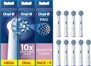 Oral-B Sensitive Clean & Care 3+3+3ct st produkt bild