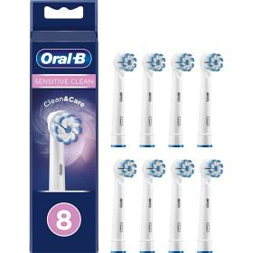 Oral-B Sensitive Clean ersättningsborstar för elektriska tandborstar upp till 100% borttagning av tandplack, 8 st produkt bild