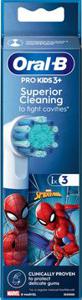 Oral-B Spiderman refillborste, 3 st produkt bild