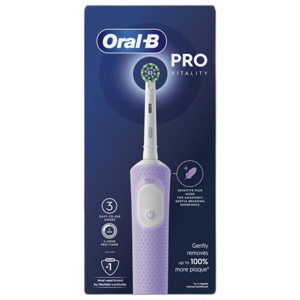 Oral-B Vitality Pro Electric Toothbrush Lilac + Extra Brush Head product image
