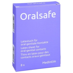 ORAL SAFE Latexschutztuch Erdbeere Produktbild