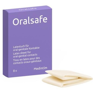 ORAL SAFE Latexschutztuch Vanille Produktbild