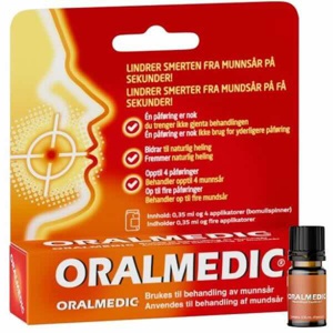 Oralmedic behandling av munnskold 0,35 ml produktbilde